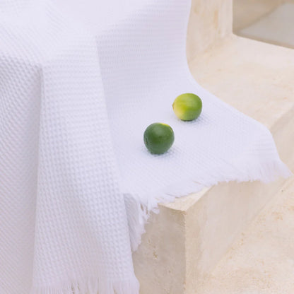 Pure Cotton Waffle Towel
