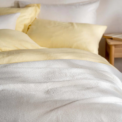 XL White Cotton Bedspread