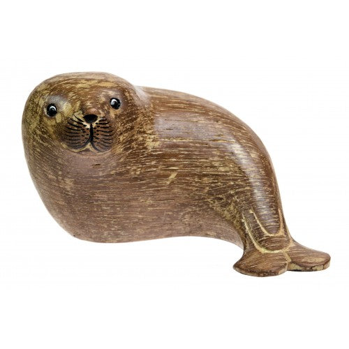 Hand Carved Wooden Seal