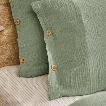 Eucalyptus Muslin Duvet Set