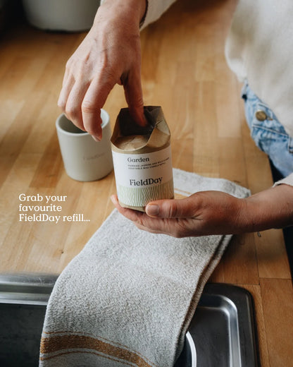 Native Rose Field Day Candle & Refil