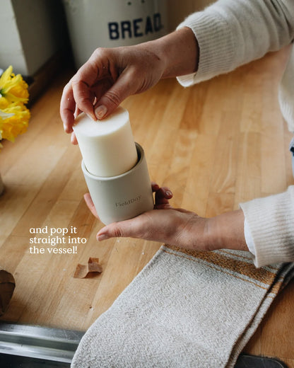 Native Rose Field Day Candle & Refil