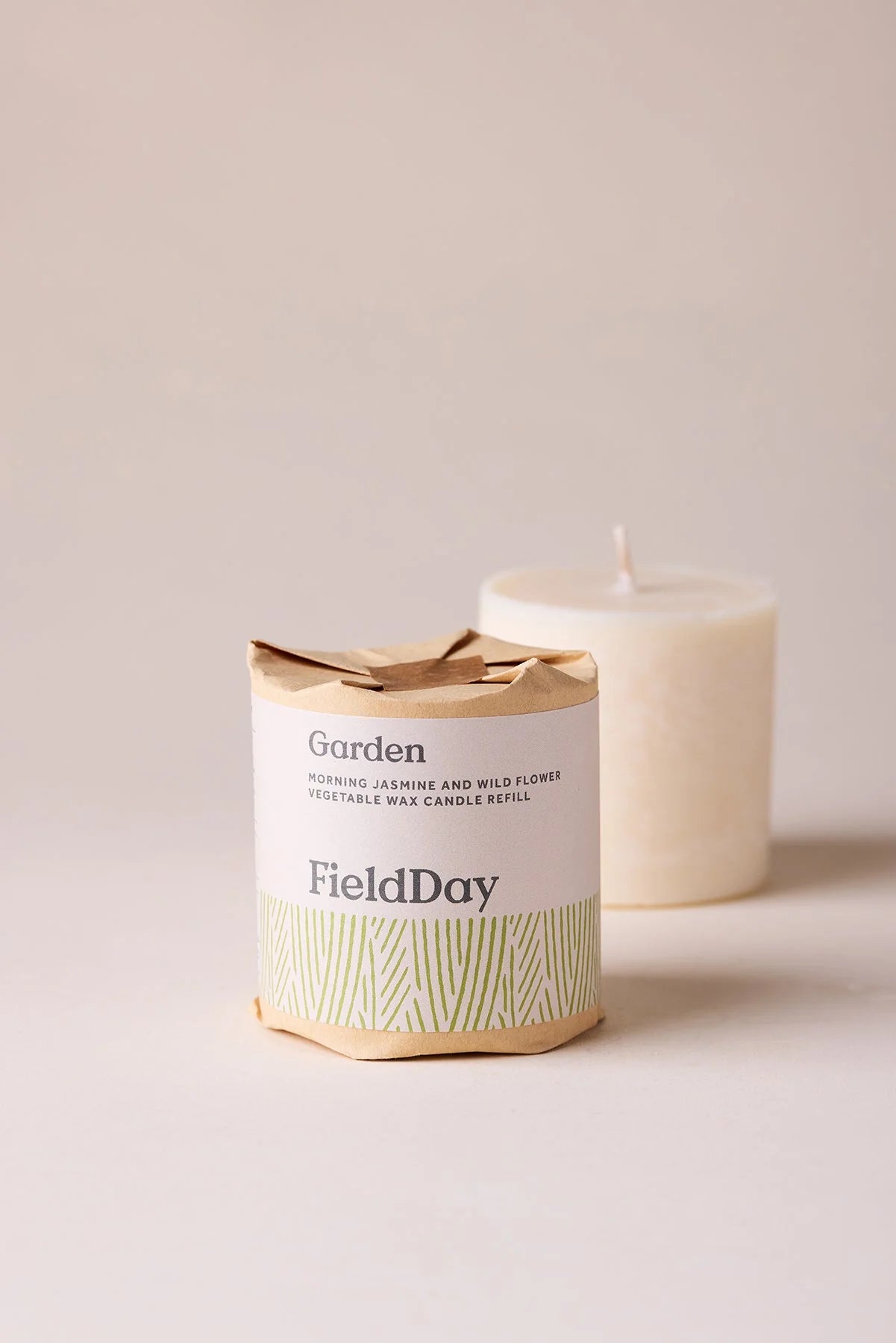 Garden Field Day Candle & Refil