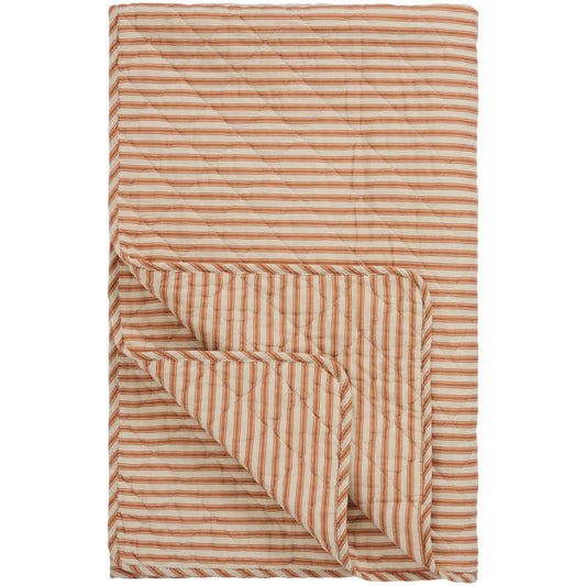 Autumn Sienna Stripe Sofa Quilt