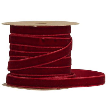 10m. Velvet Ribbon 3 colours
