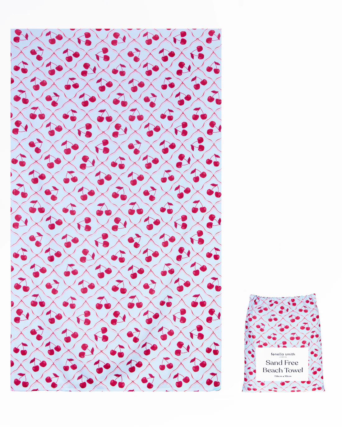 Cherries Sand Free Beach Towel