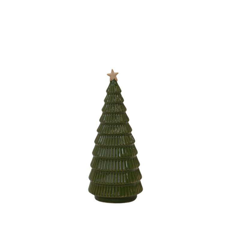 Christmas Green Ceramic Tree