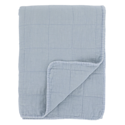 Baby Blue Sofa Quilt