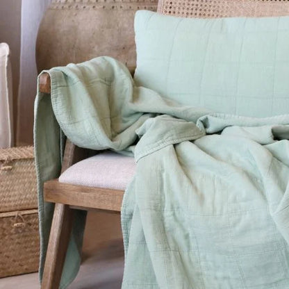 Green Grass Sofa Quilt