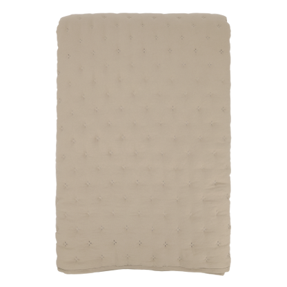 Mink Quilted Aix Bedspread