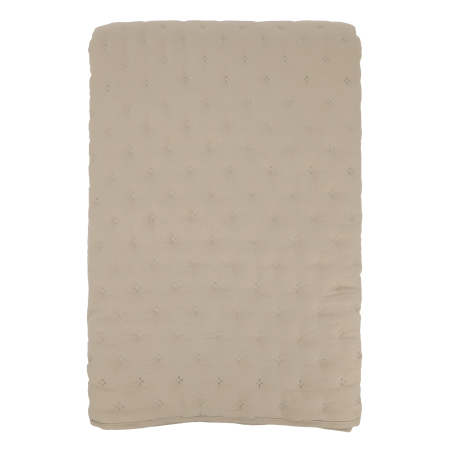 Mink Quilted Aix Bedspread