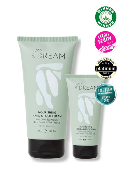 Dead Sea Dream Nourishing Hand & Foot Cream 2 Sizes