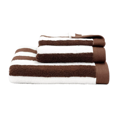 Santorini Ganache Stripe Towels