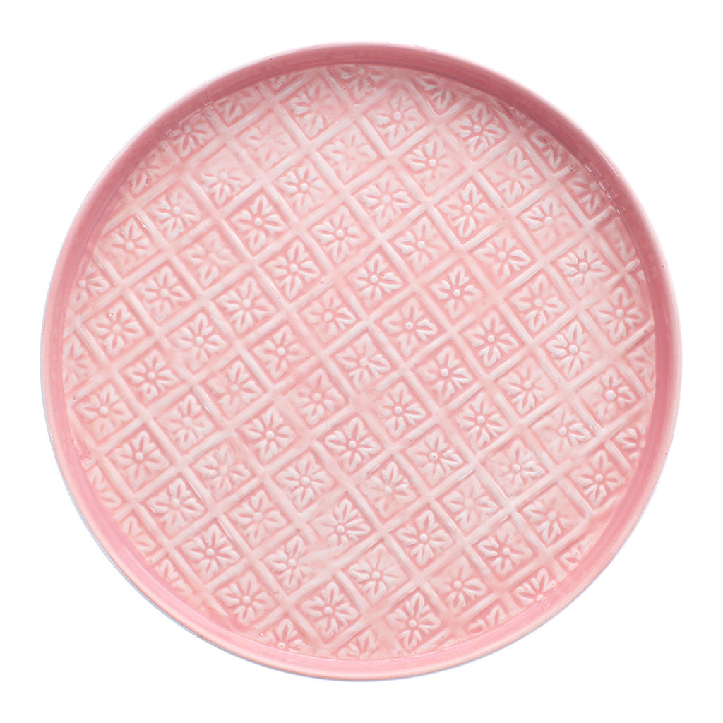Pink Enamel Trays
