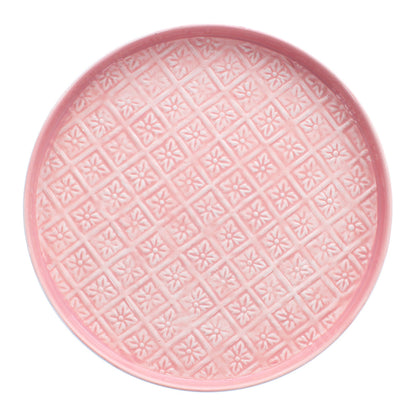 Pink Enamel Trays