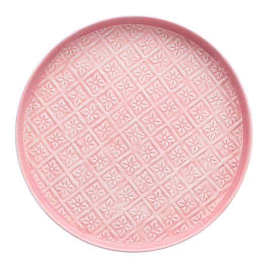 Pink Enamel Trays