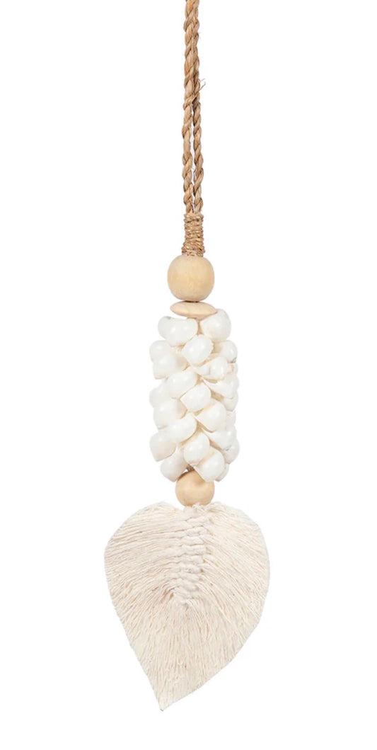 Leaf & Shell Tassel
